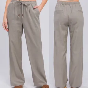 Fan Favorite Linen Pants Stone