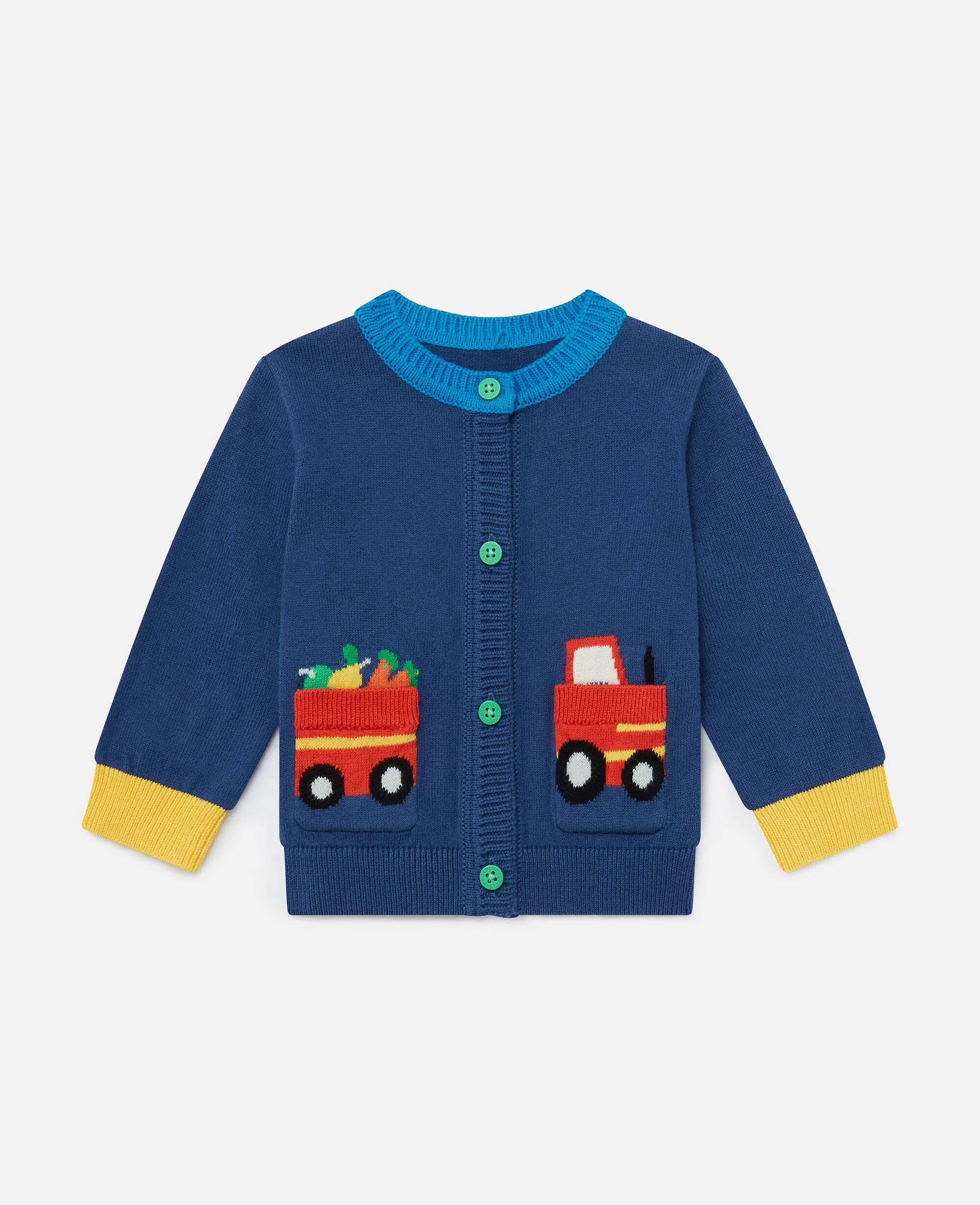 Farmyard Graphic Knitted Cardigan