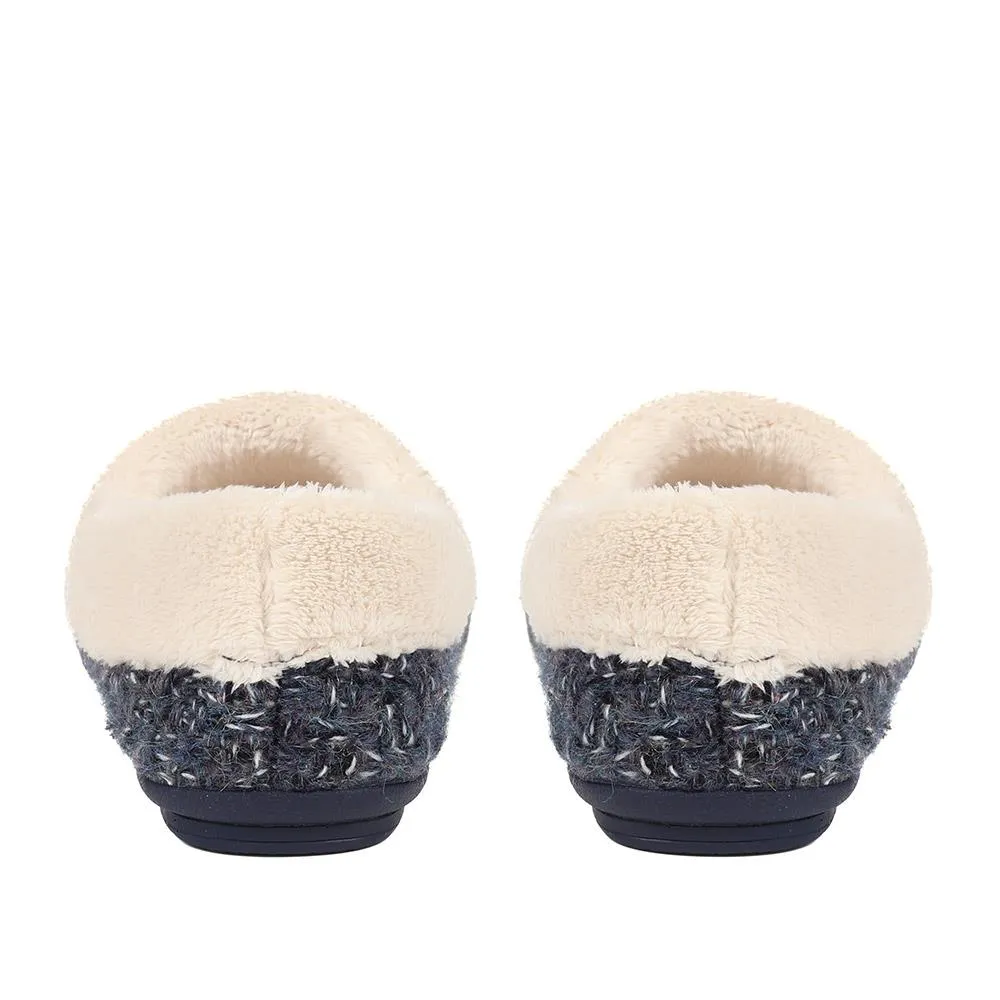 Faux Fur Lined Slippers - CARIANA / 324 749