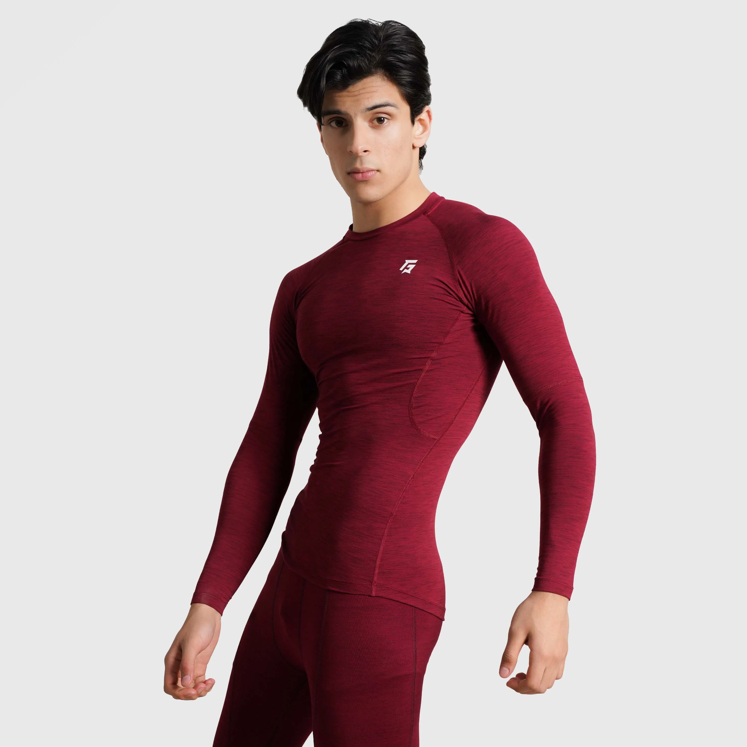 GA Compression Long Sleeves (Maroon)