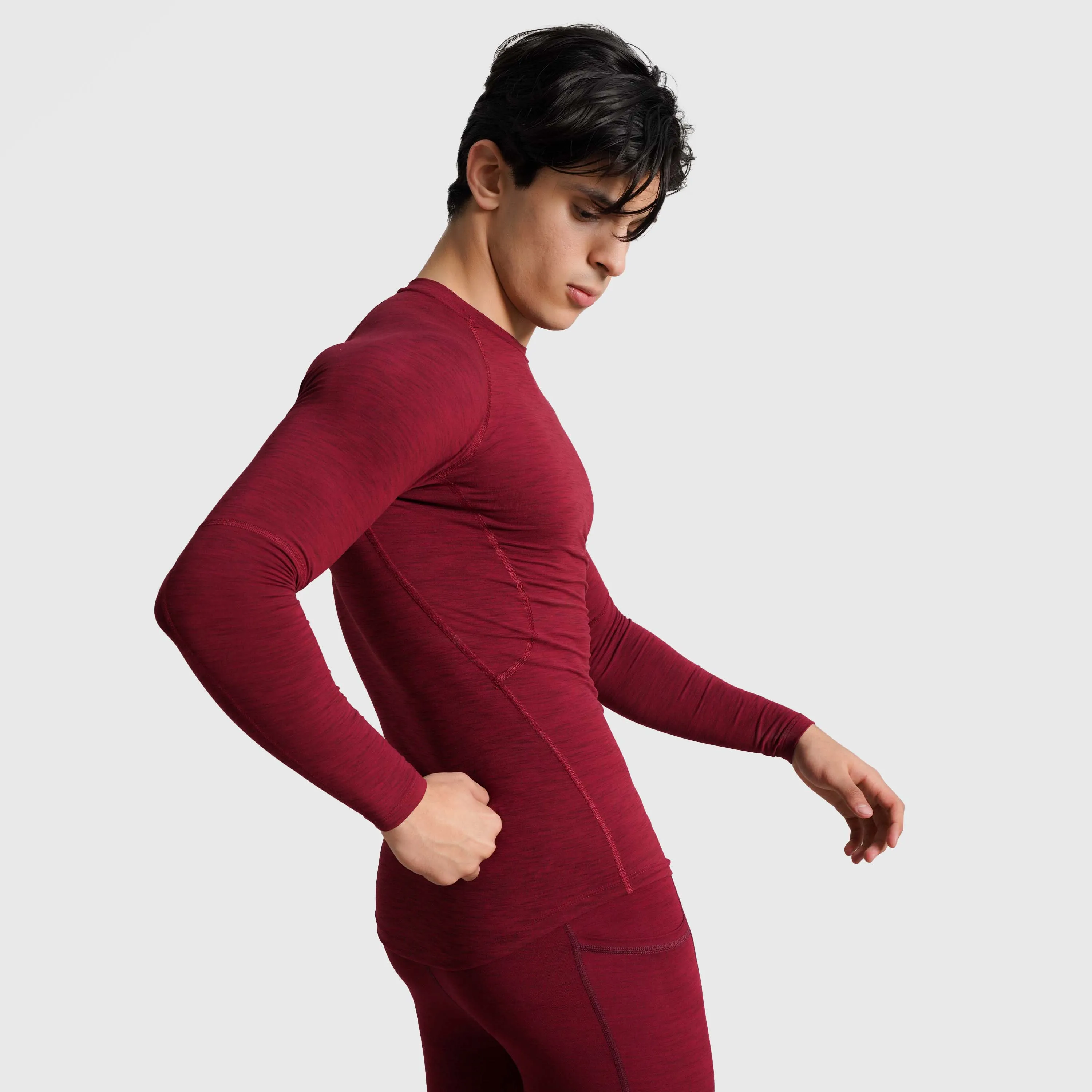 GA Compression Long Sleeves (Maroon)