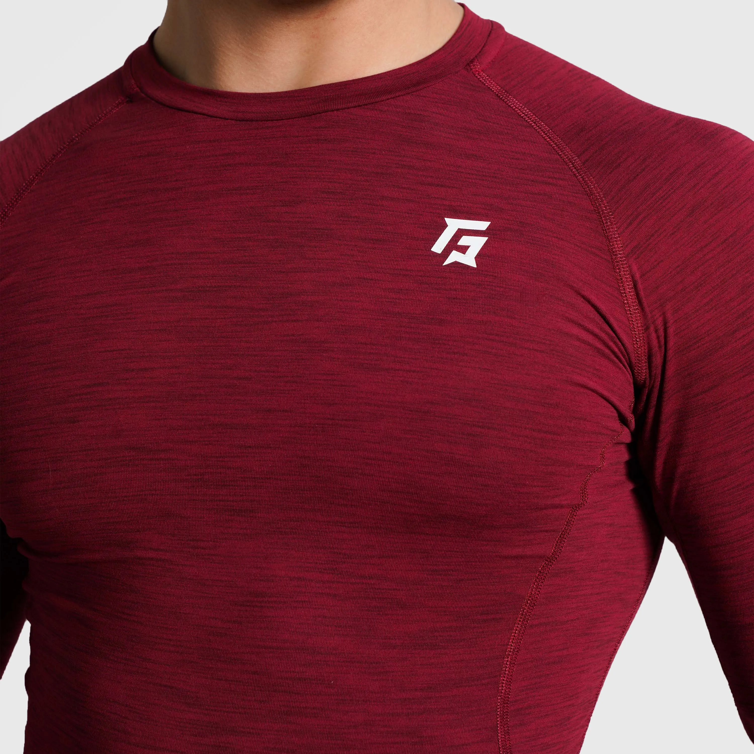 GA Compression Long Sleeves (Maroon)