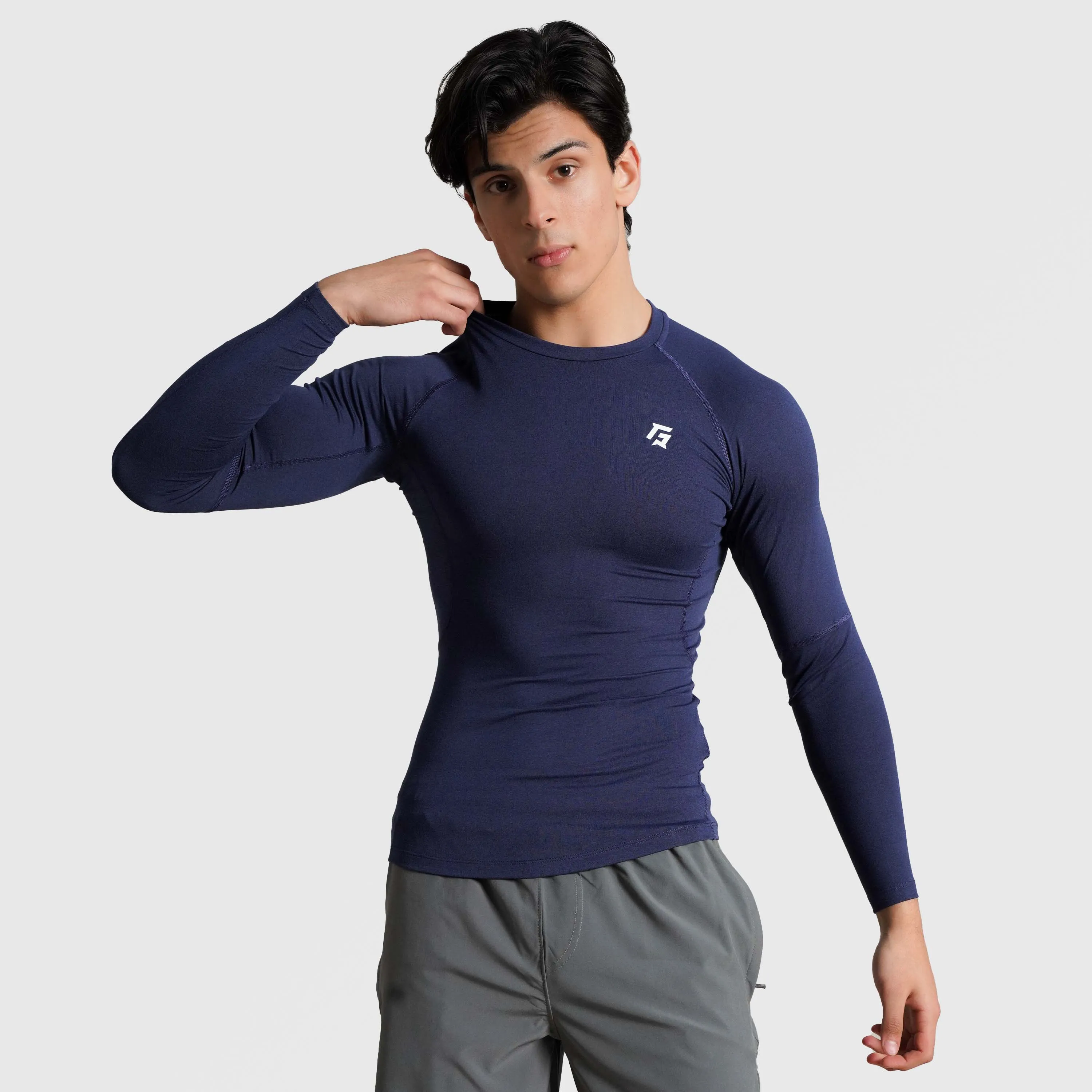 GA Compression Long Sleeves (Navy)