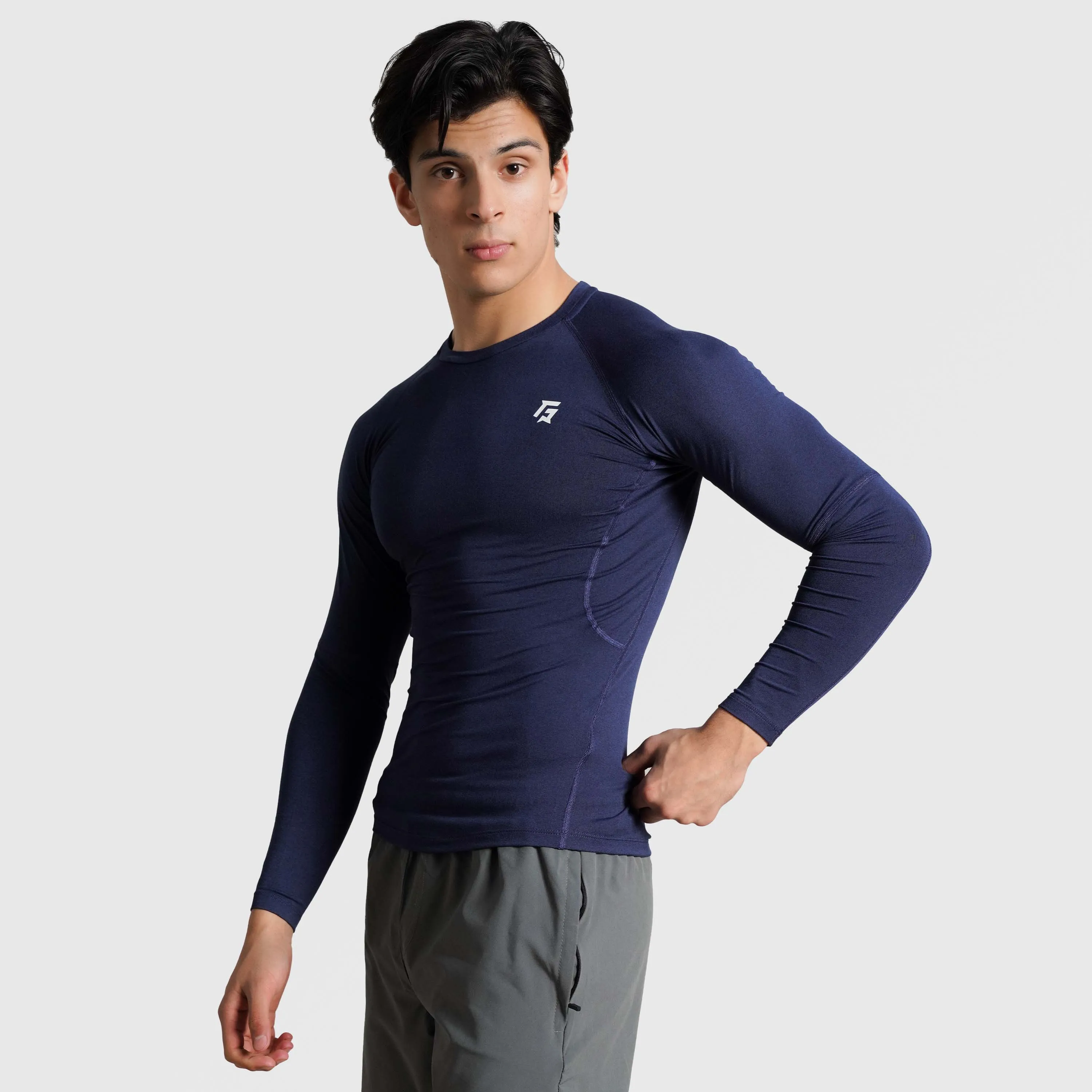 GA Compression Long Sleeves (Navy)