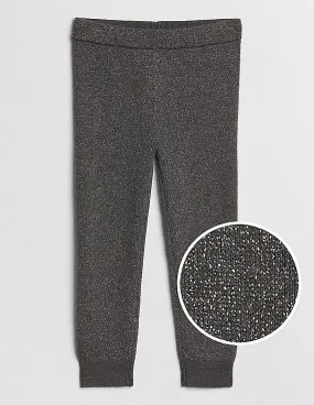 GAP Girls Grey Sparkle Sweater Leggings