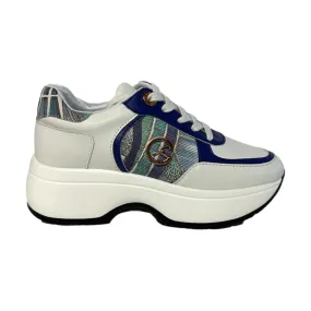 Gattinoni Linea Planetarium  Dafne PEGDF6302WPBN78 Scarpe Donna Sneaker Stringate Blu