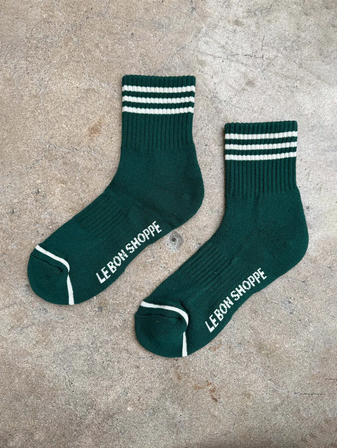 Girlfriend Socks- Hunter Green