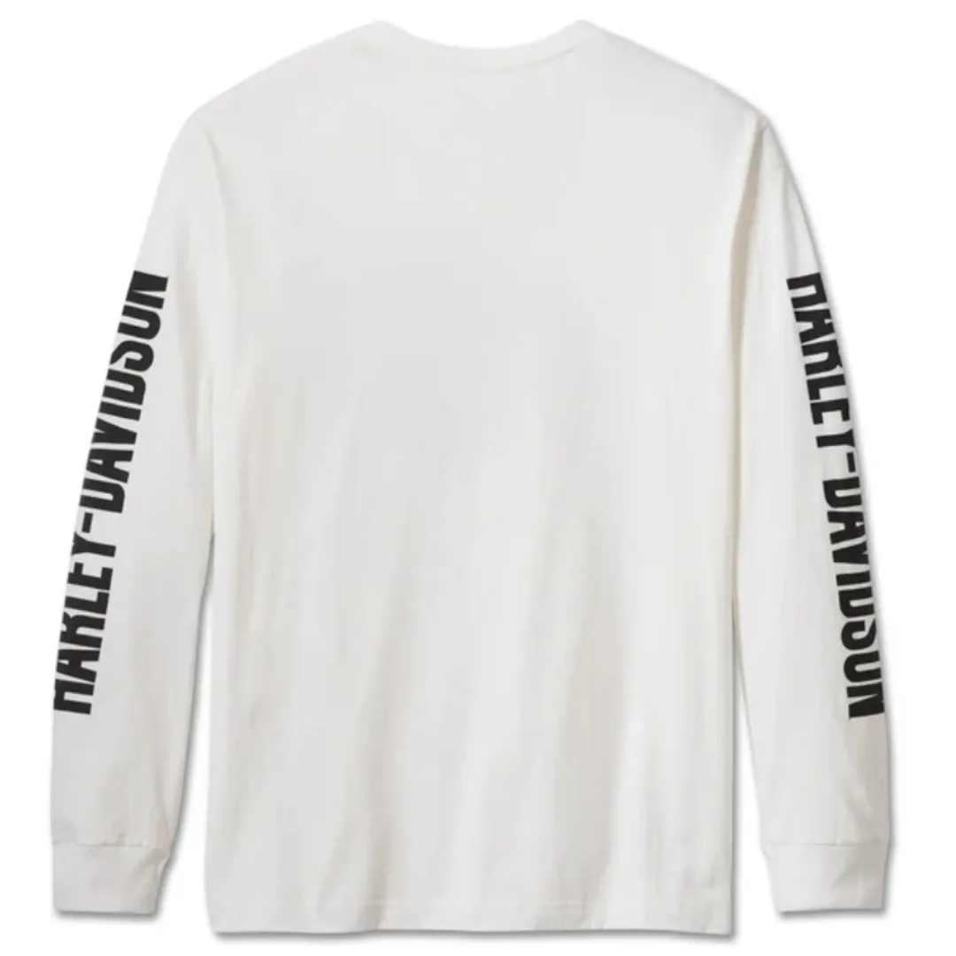 Harley Davidson  |Crew Neck Unisex Street Style Long Sleeves Cotton Oversized