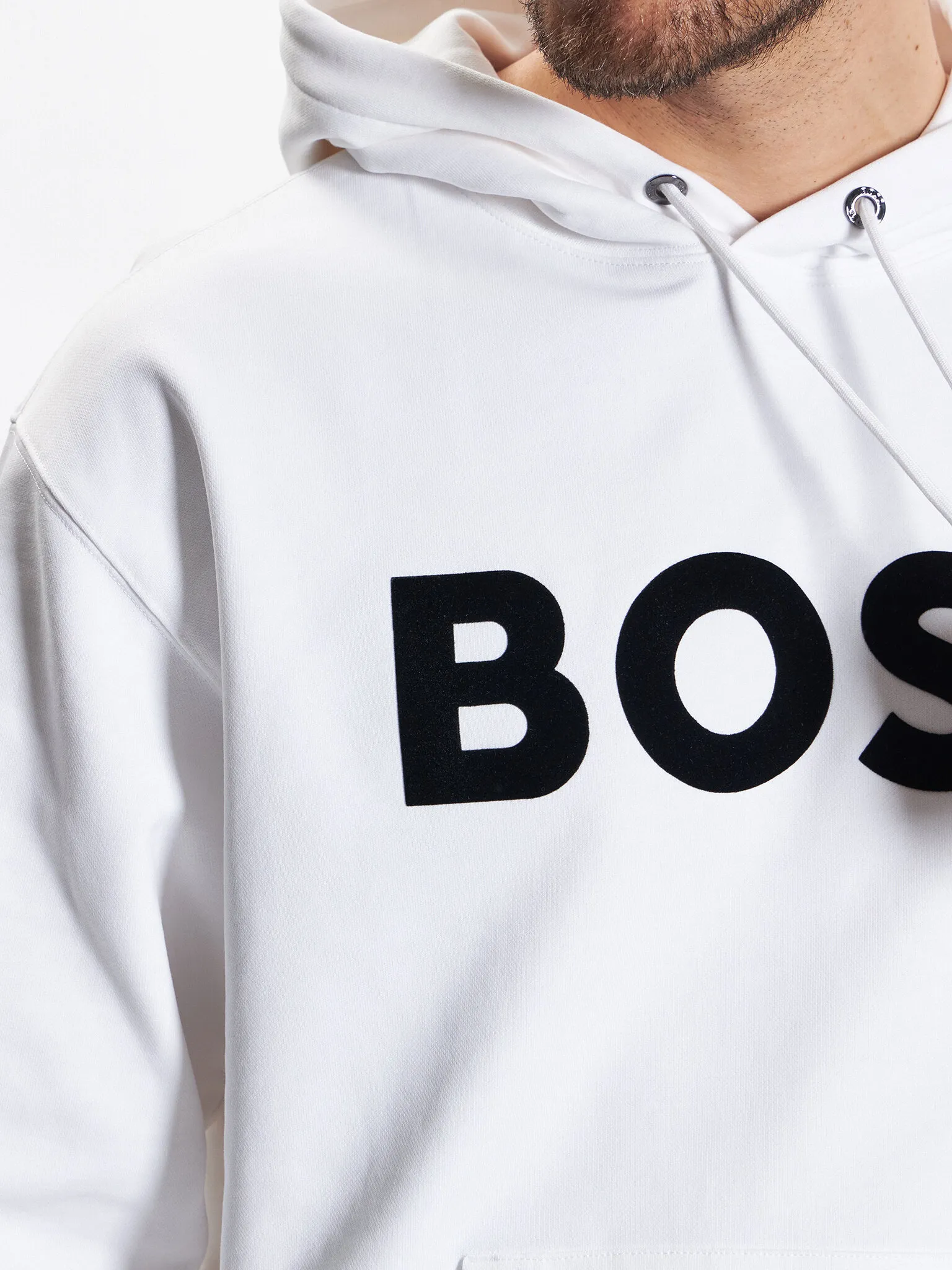 Hugo Boss  |Pullovers Long Sleeves Cotton Logo Hoodies