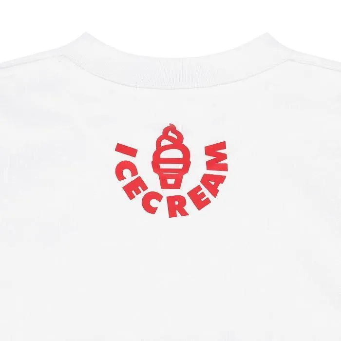 Icecream  |Crew Neck Pullovers Unisex Street Style Long Sleeves Plain