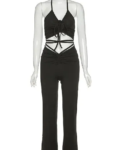 Jackie Halter Pants Set