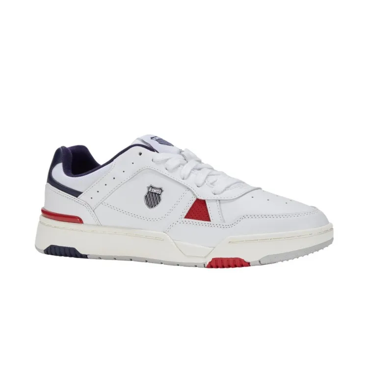 K-SWISS MATCH PRO LTH  Scarpe Uomo Sneaker Stringate Bianco