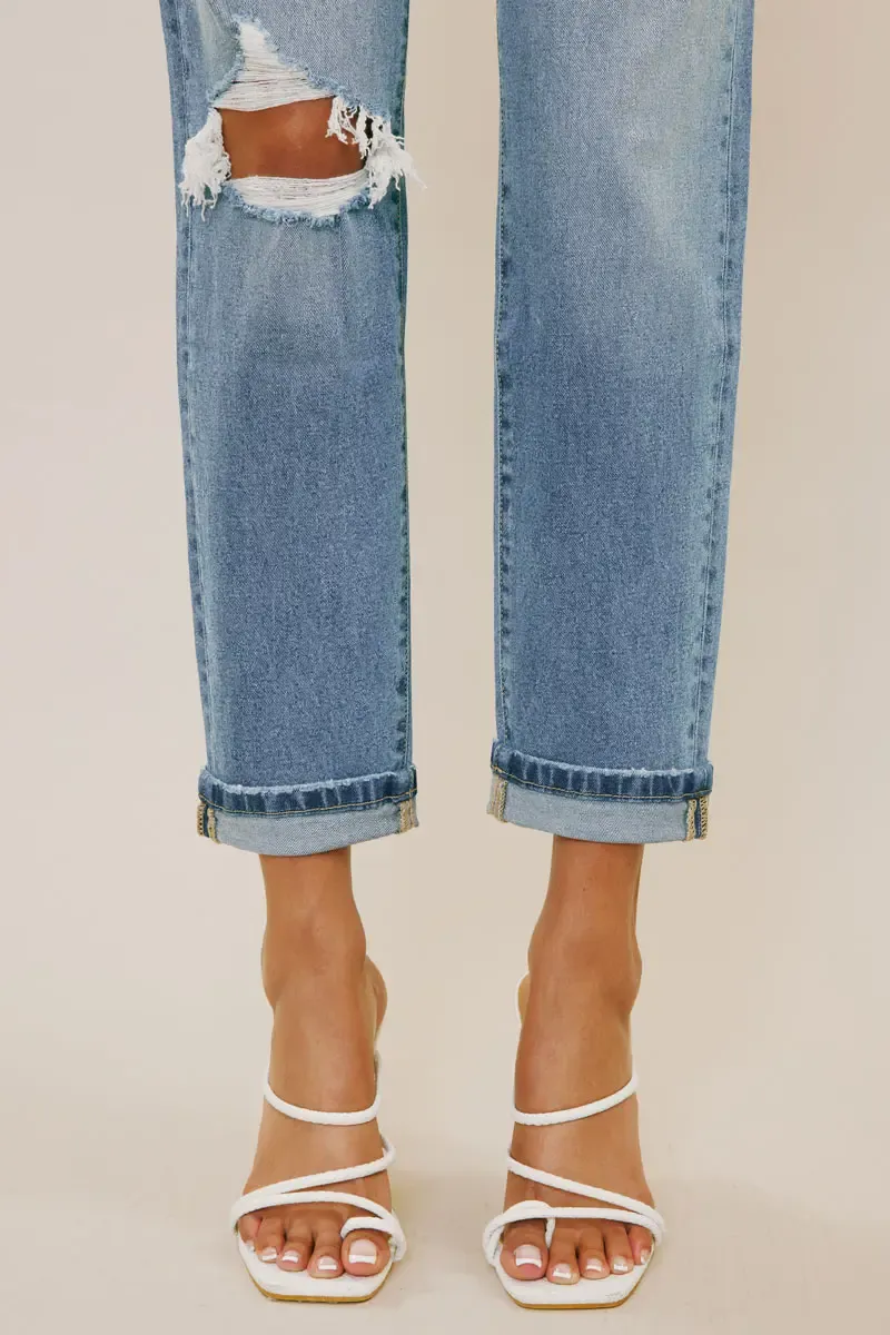 Kan Can Stormi High Rise Mom Jeans