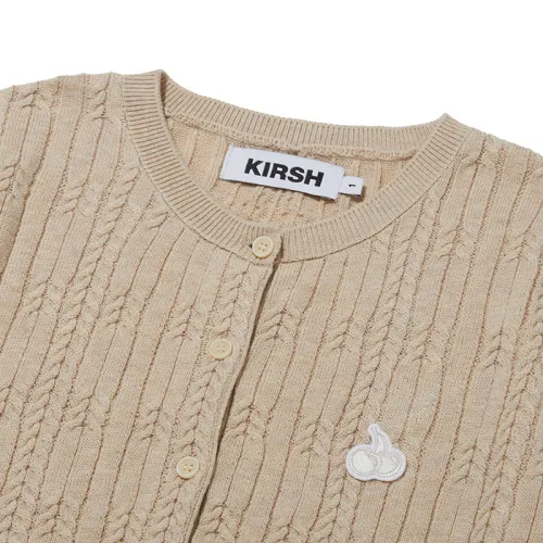 KIRSH  |Unisex Street Style Long Sleeves Logo Cardigans