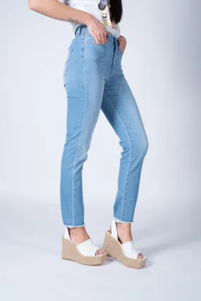 Latino' Jeans Pantalone Denim Chiaro Donna