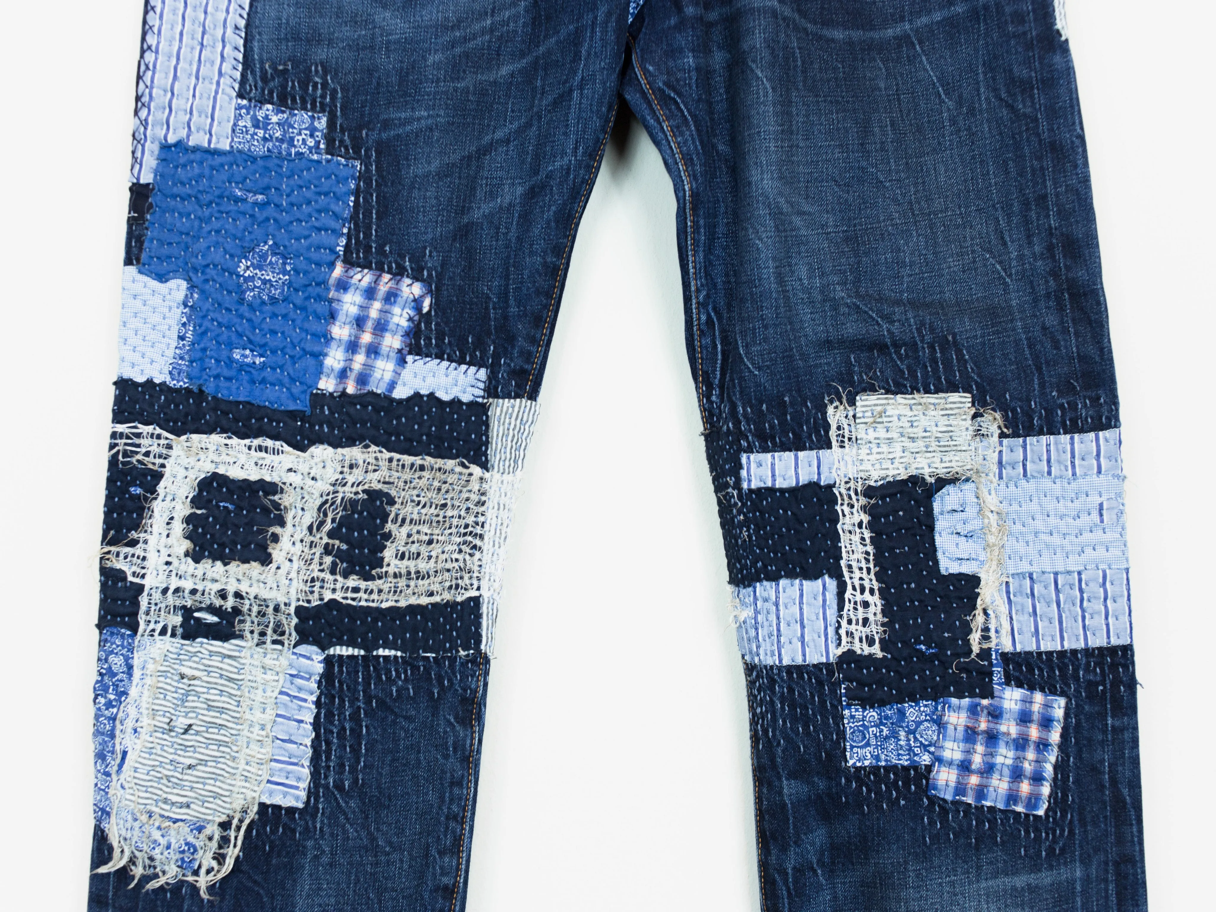 Levi's Japan-Exclusive Sashiko Patchwork 501 Jeans