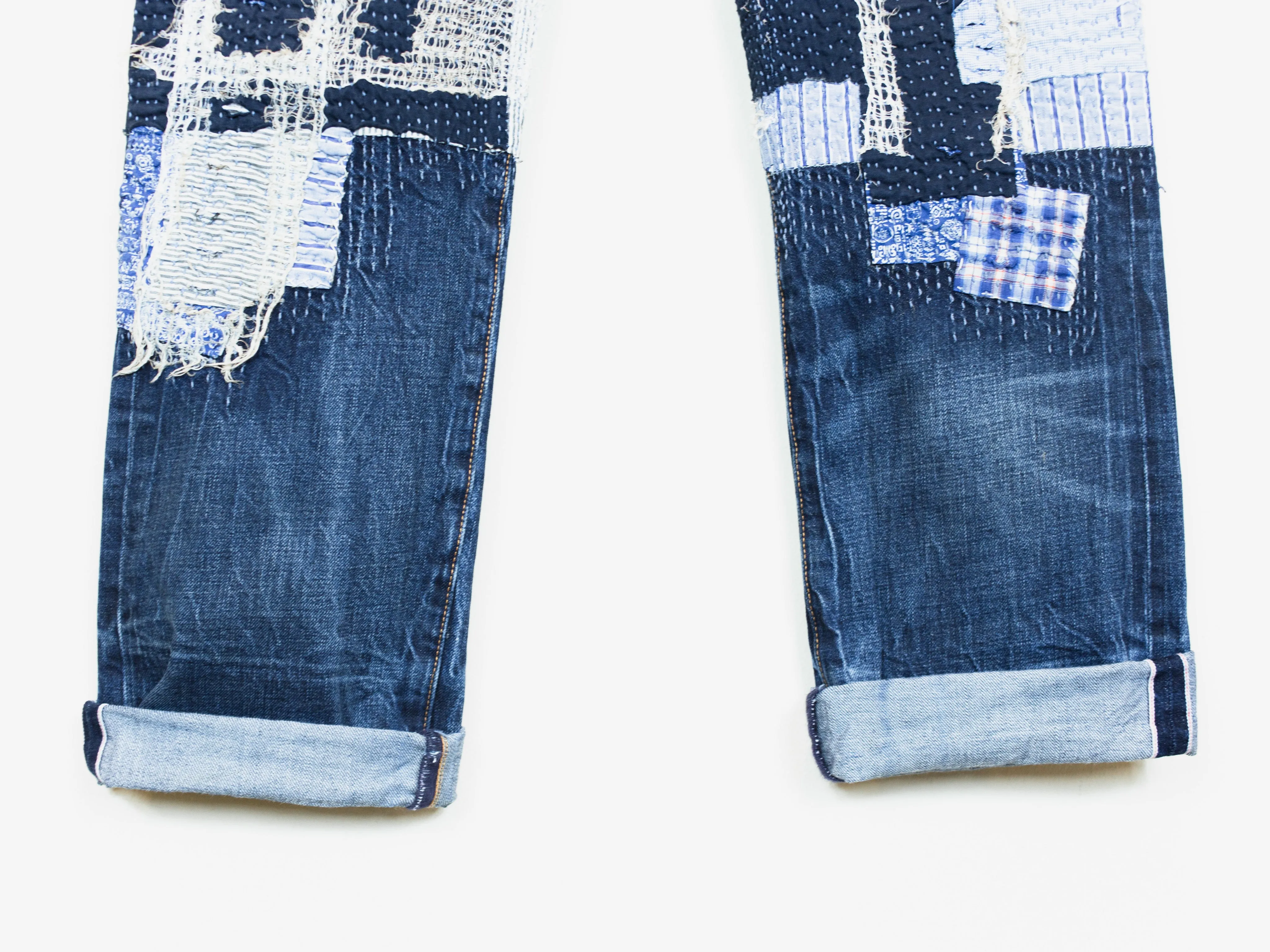 Levi's Japan-Exclusive Sashiko Patchwork 501 Jeans