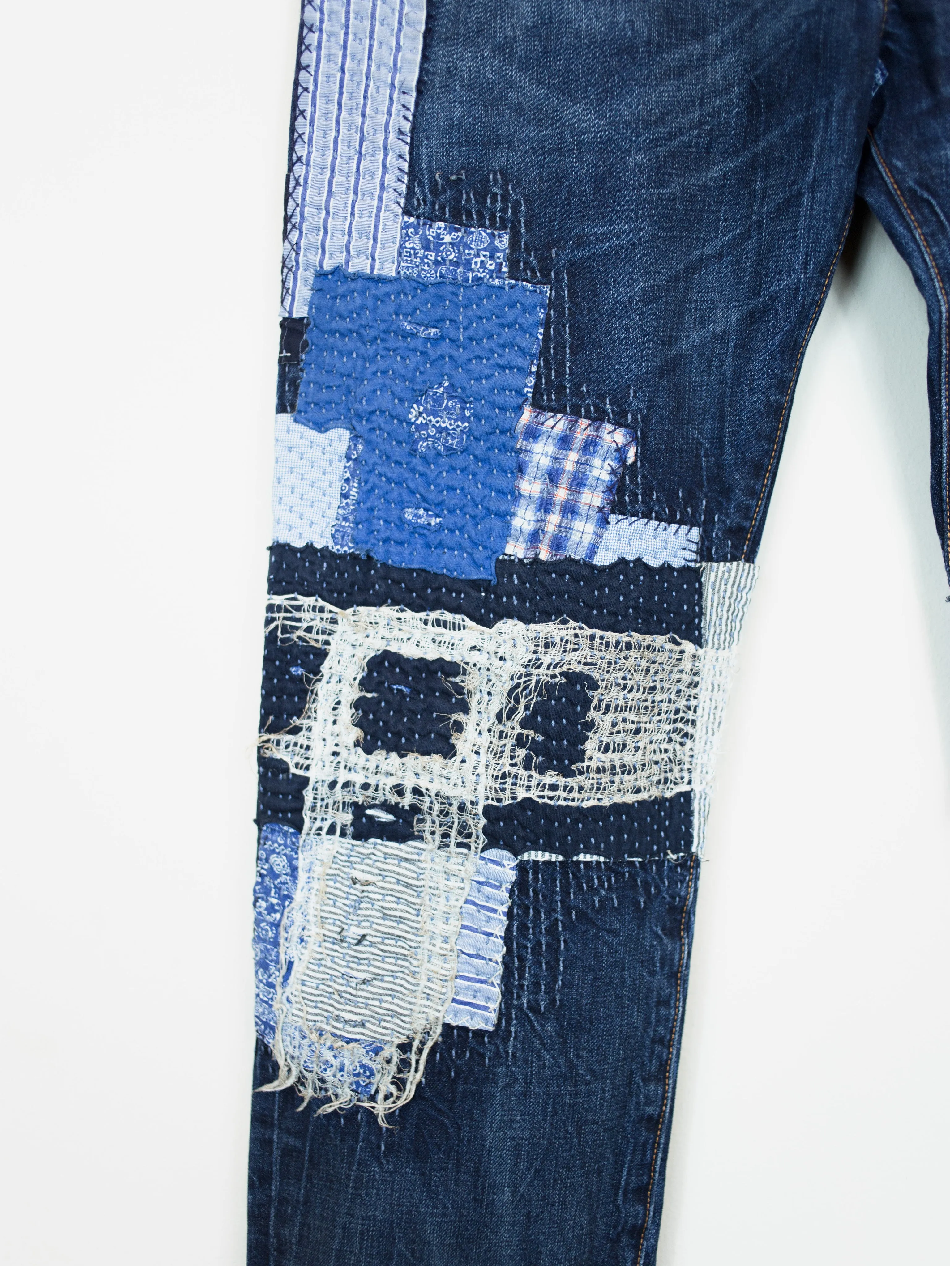 Levi's Japan-Exclusive Sashiko Patchwork 501 Jeans