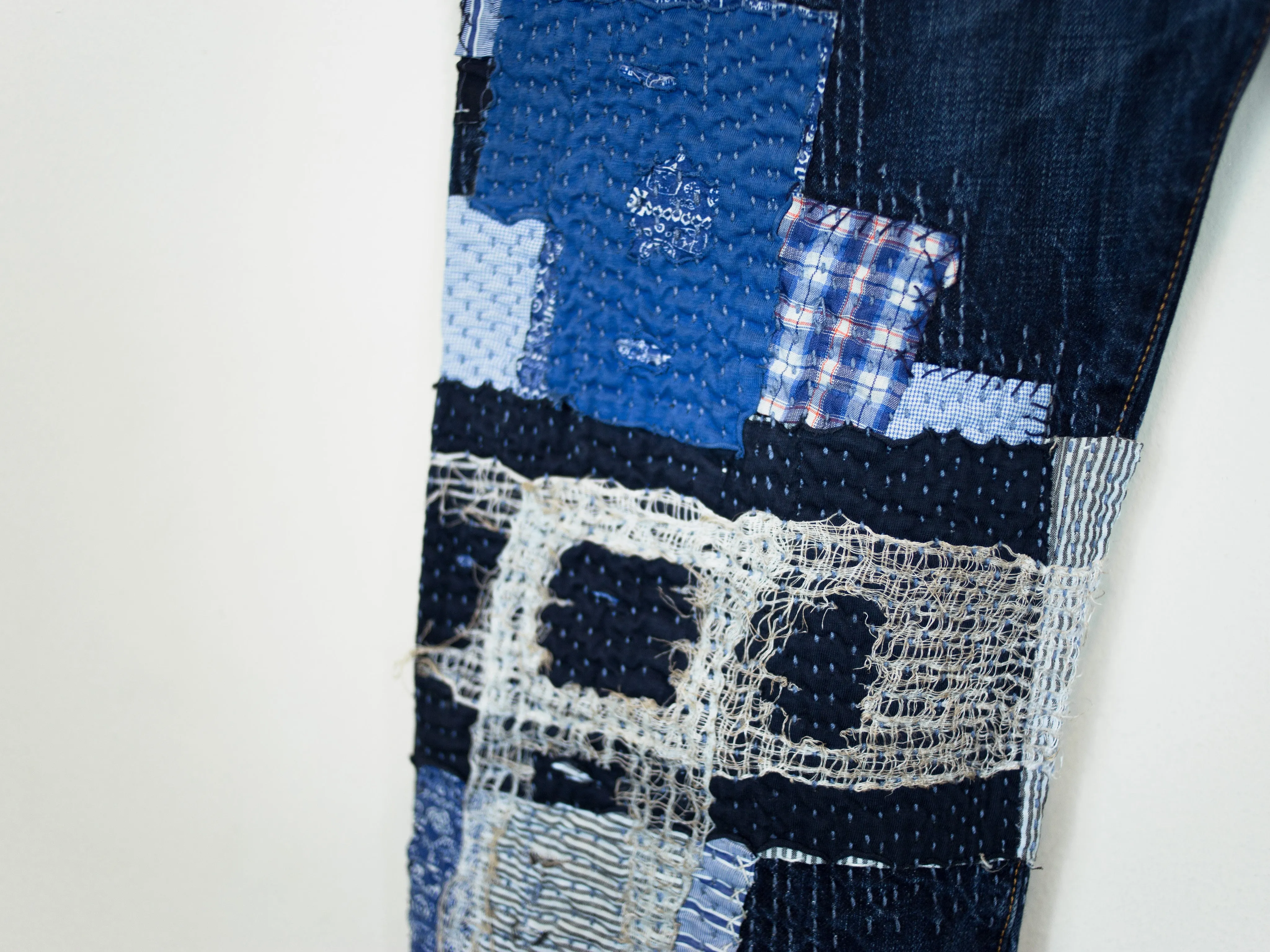 Levi's Japan-Exclusive Sashiko Patchwork 501 Jeans