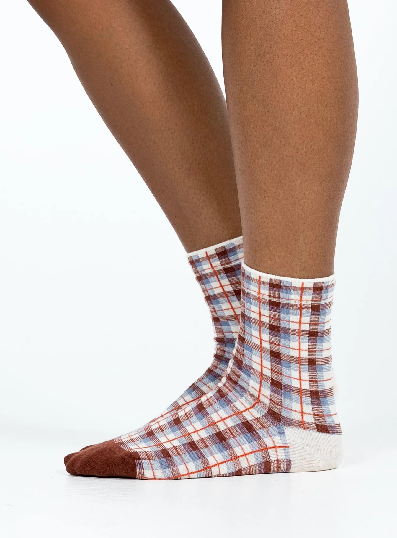 Lexfield Socks Multi Plaid