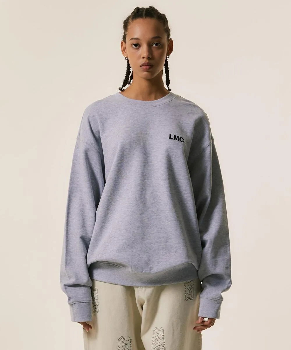 LMC  |Unisex Street Style Long Sleeves Logo Sweatshirts