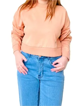 Long Sleeves Shirt in Peach