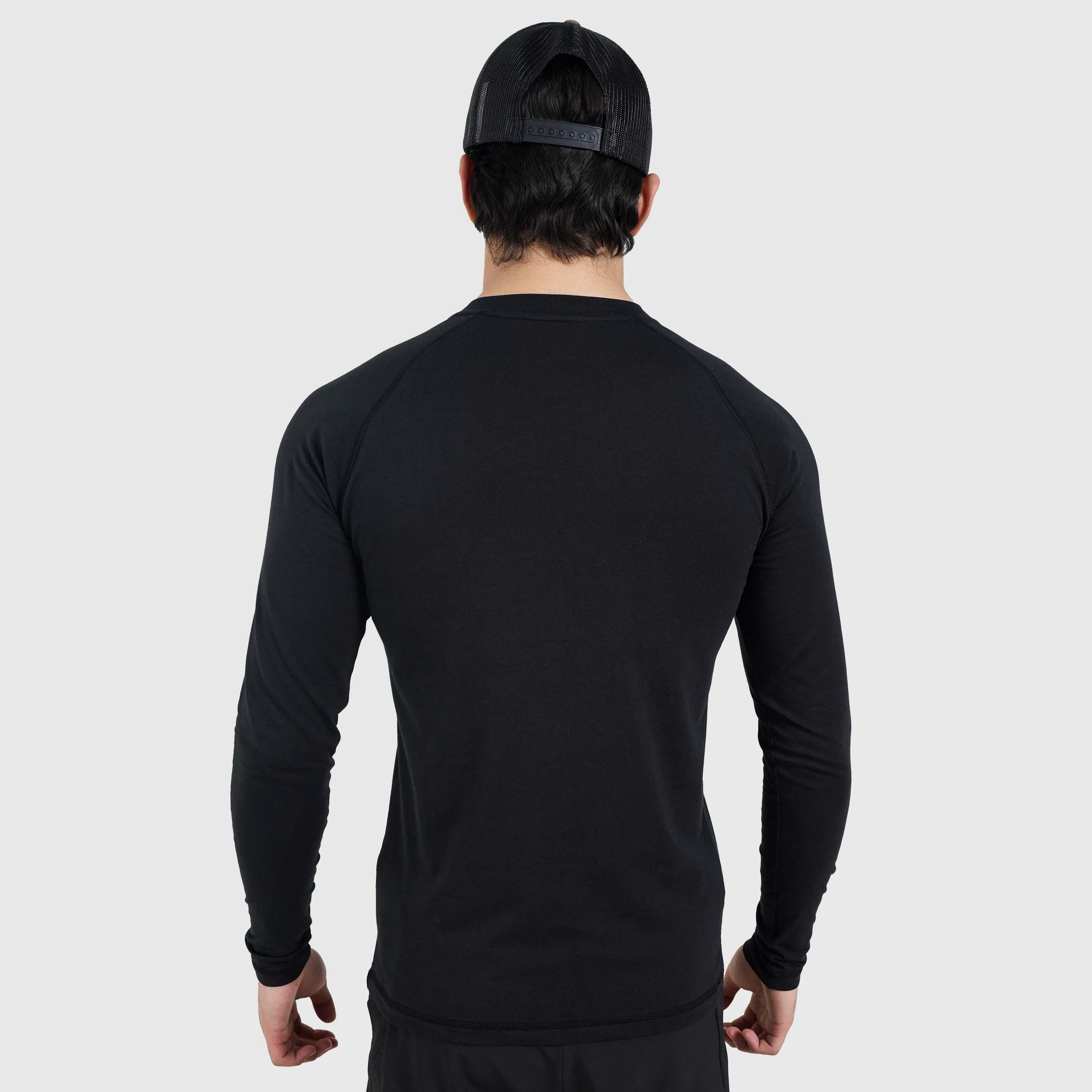 M024 Long Sleeves Tee (Black)