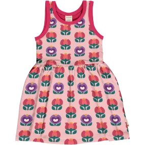 Maxomorra Picnic Tulip Sleeveless Spin Dress