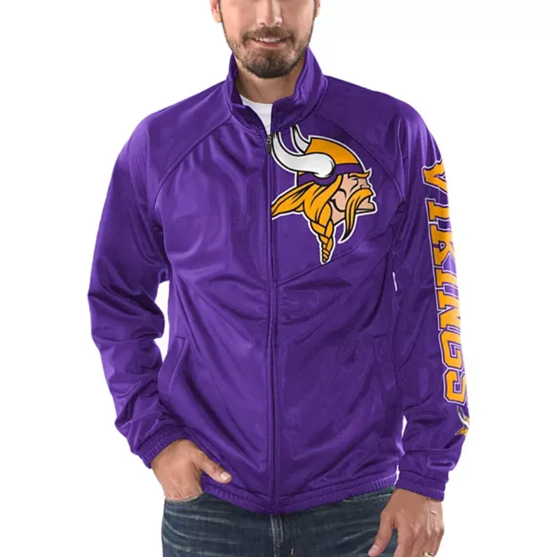 Minnesota Vikings Track Jacket - William Jacket