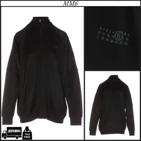 MM6 Maison Margiela  |Rib Cotton Logo Hoodies & Sweatshirts