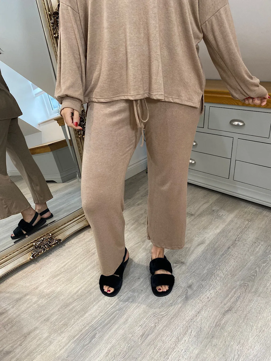 Mocha Soft Lightweight Trousers