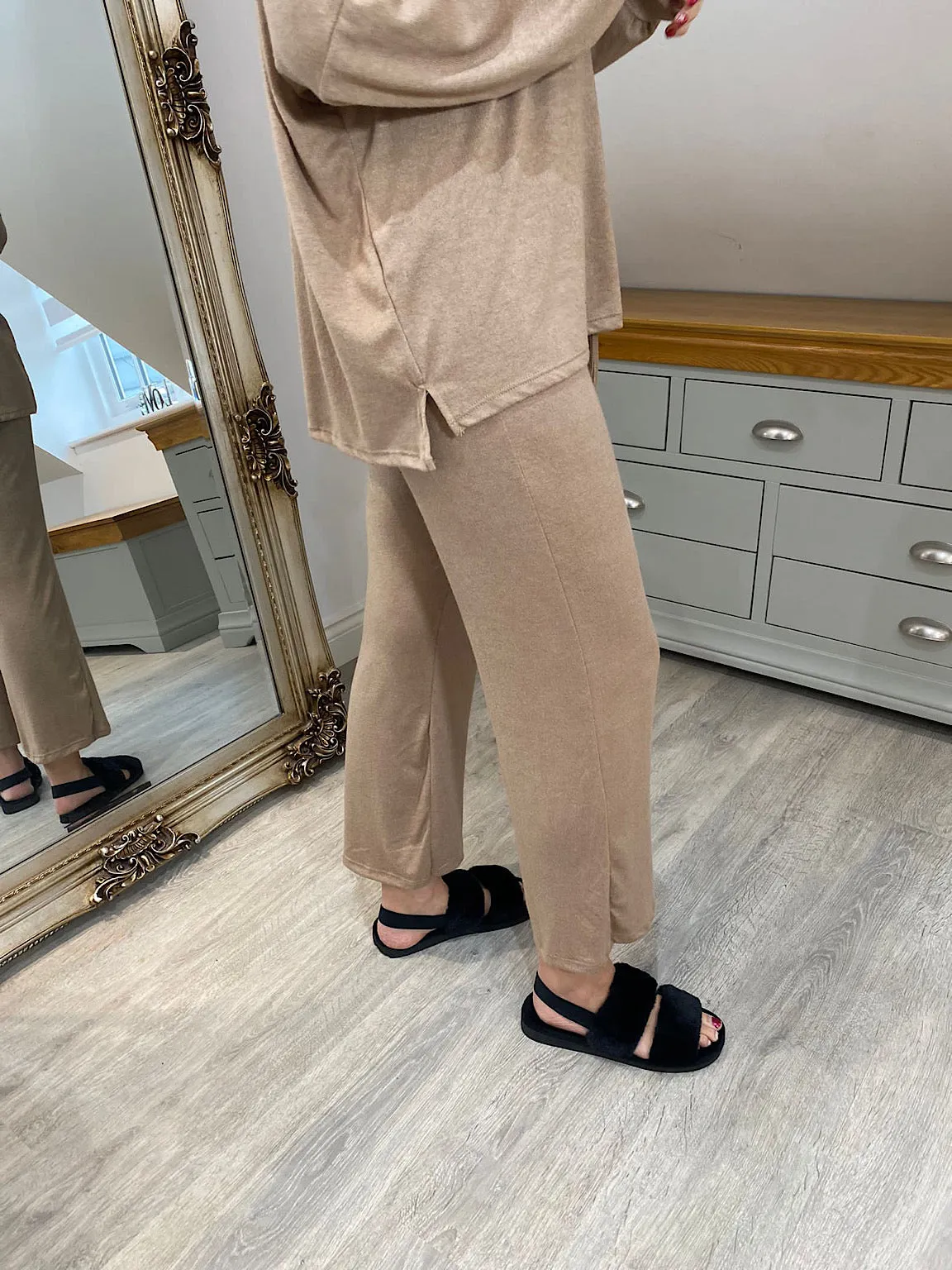 Mocha Soft Lightweight Trousers