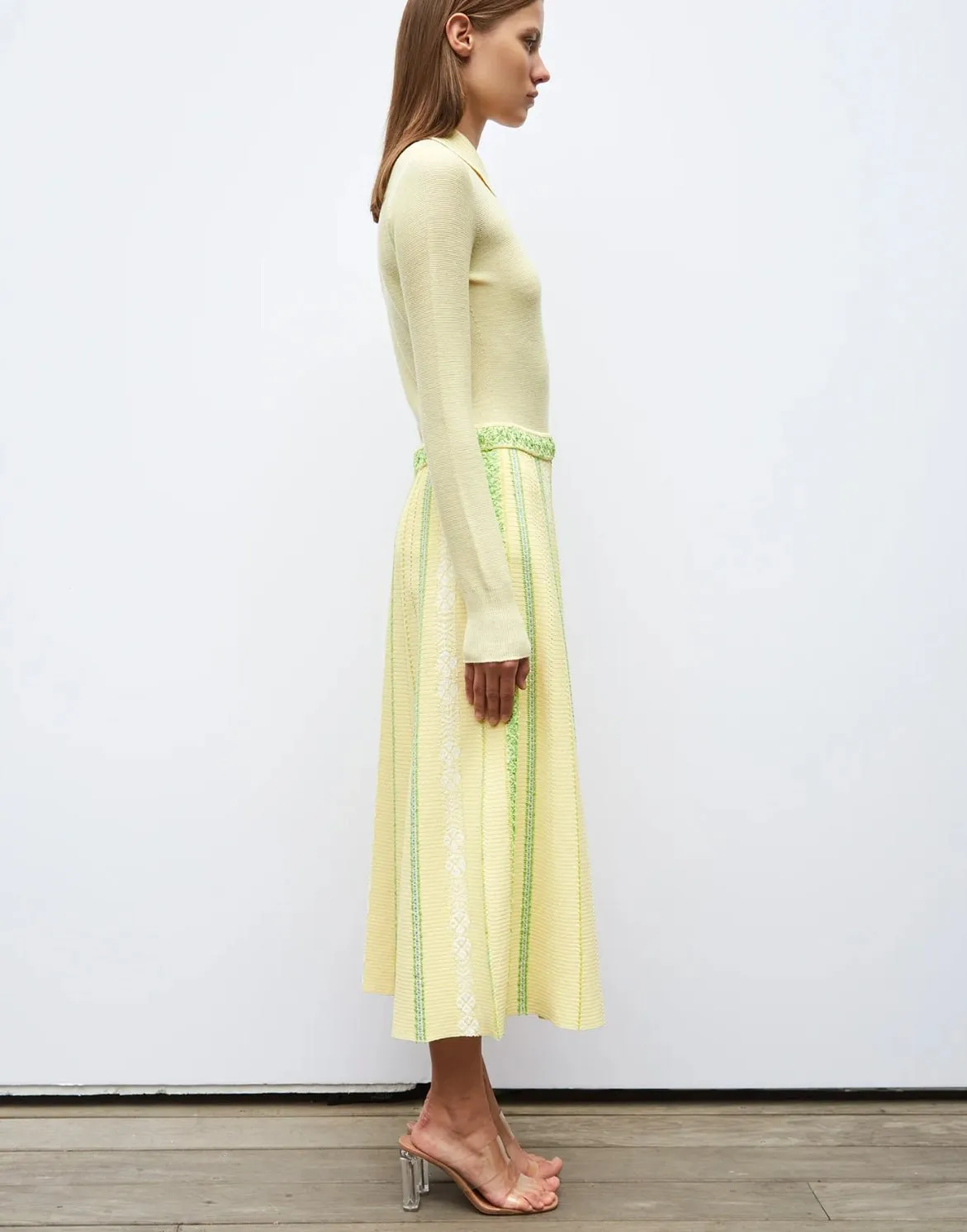 MOLLI - Arena 3 Skirt in Soft Yellow