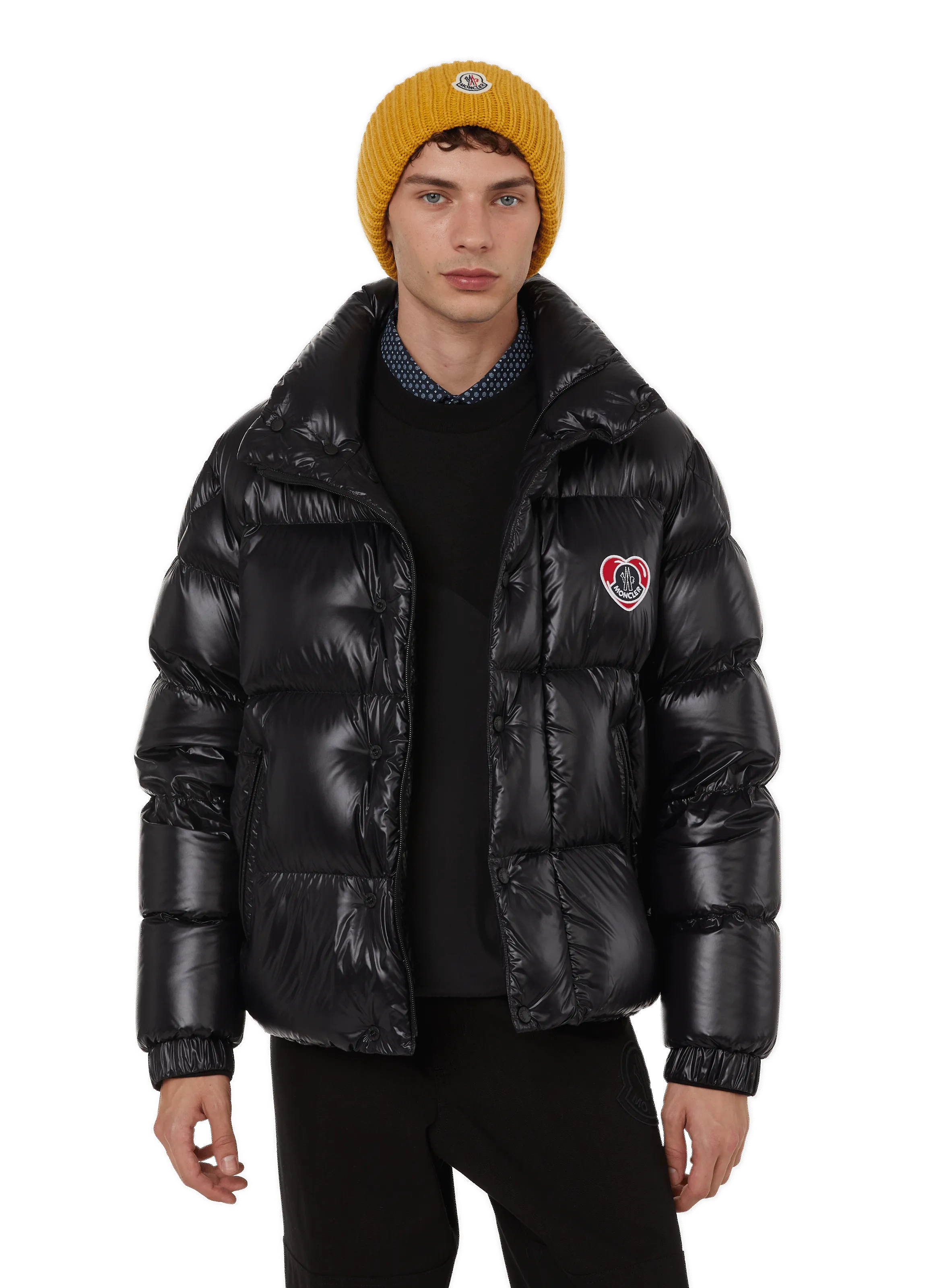 MONCLER  Quilted down jacket - Black