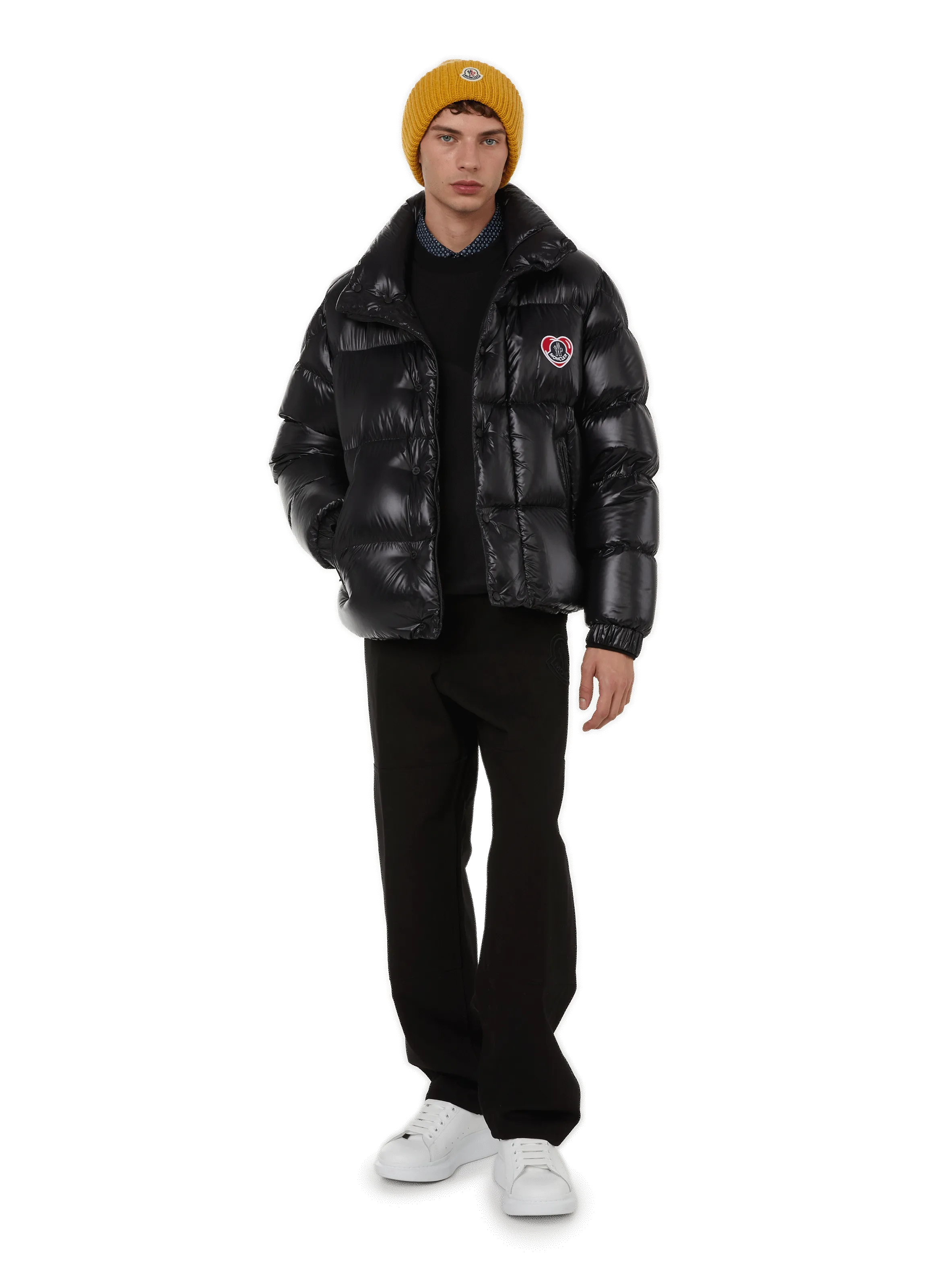 MONCLER  Quilted down jacket - Black