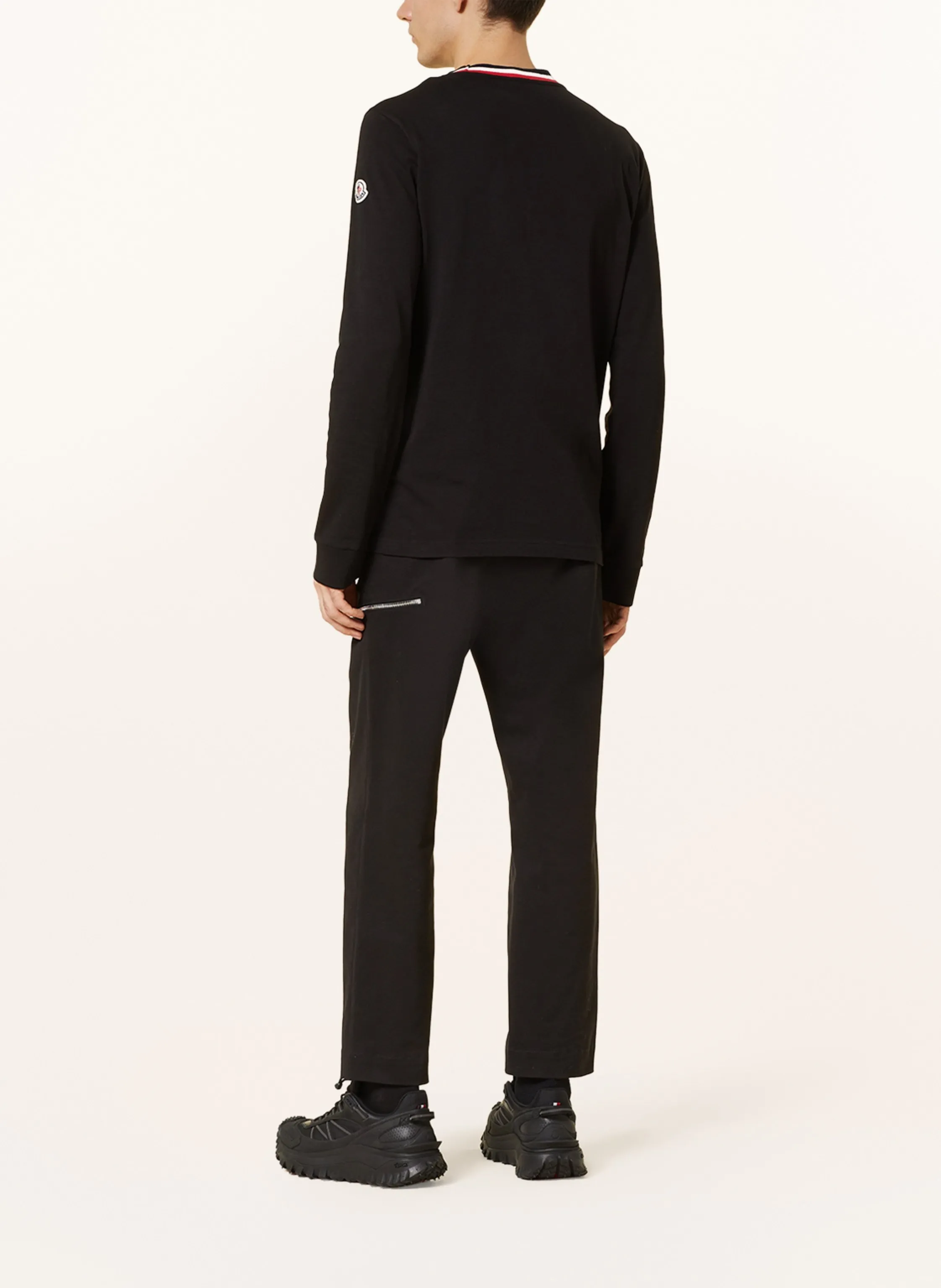 MONCLER  |Unisex Blended Fabrics Street Style Long Sleeves Plain