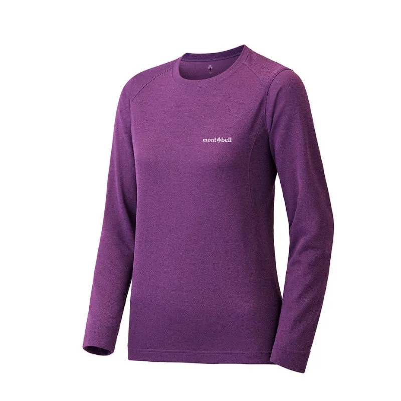 Montbell T-Shirt Women's Wickron ZEO Long Sleeve Shirt - Baselayer Midlayer