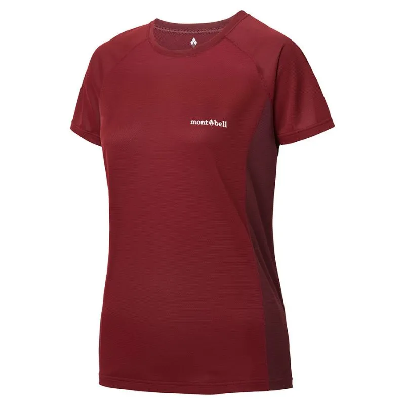 Montbell Women's Cool T - Outdoor Hiking Trekking Firstlayer