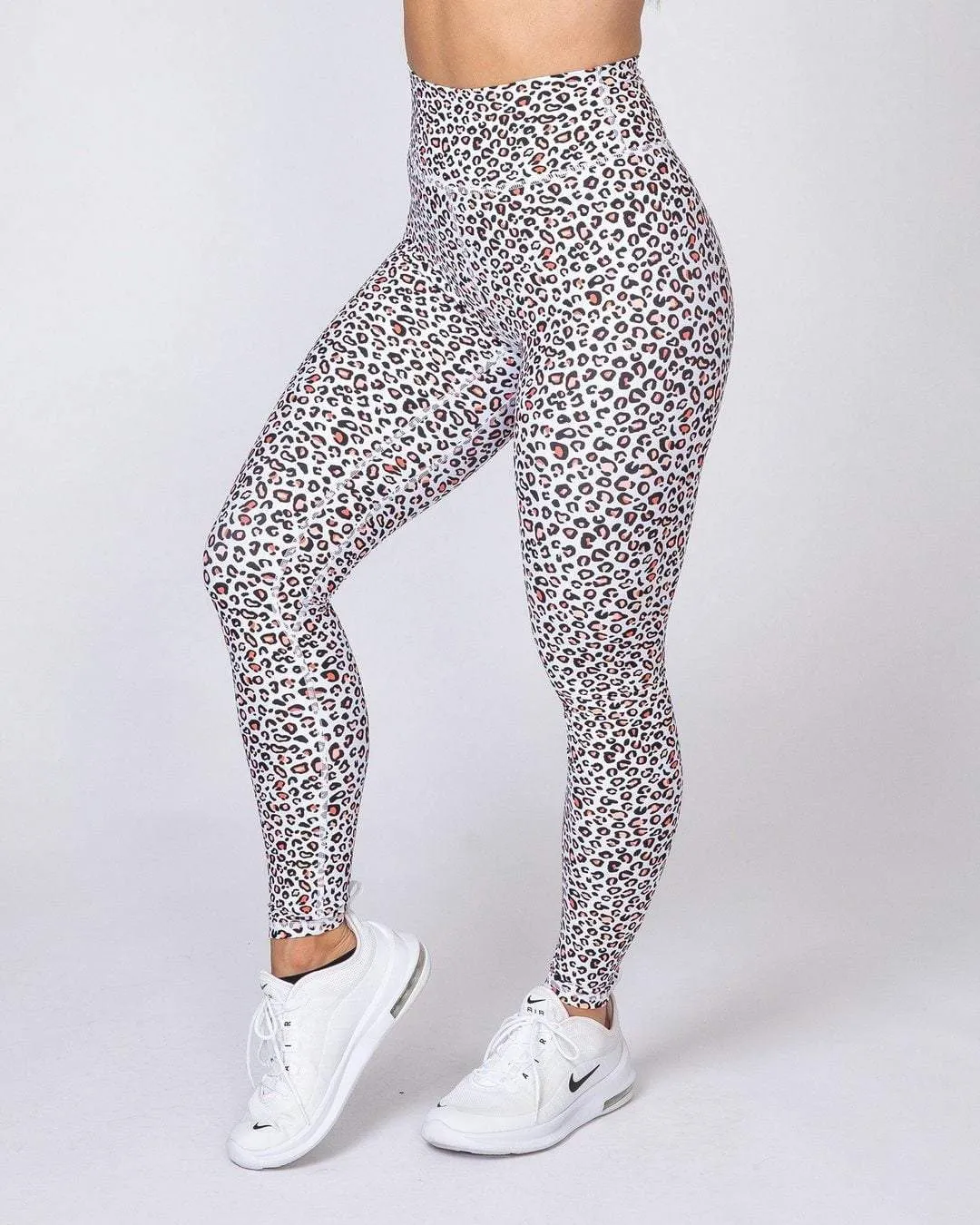 Motion Full Length Leggings - Micro Leopard