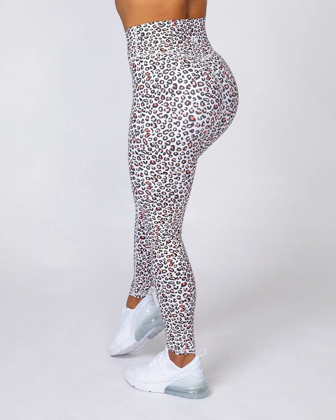 Motion Full Length Leggings - Micro Leopard