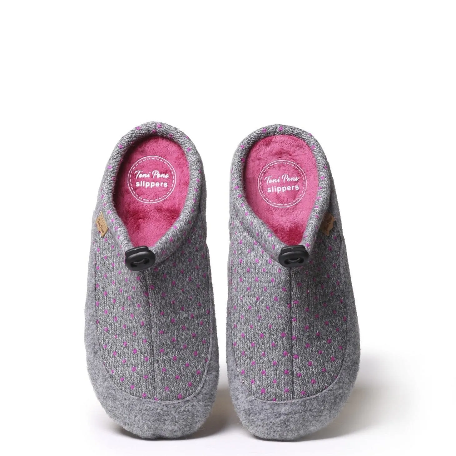 Multicolor Cotton Blend Slippers for Women - Mel-Lo