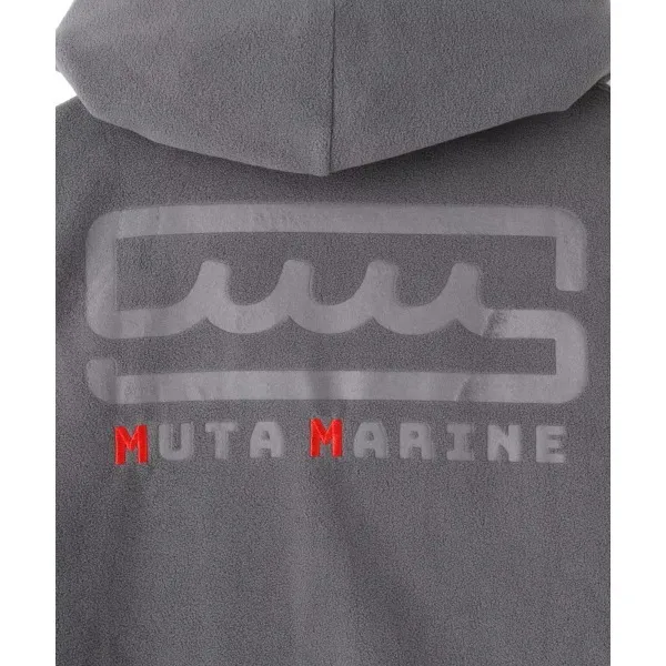 muta  |Pullovers Long Sleeves Plain Cotton Logo Hoodies