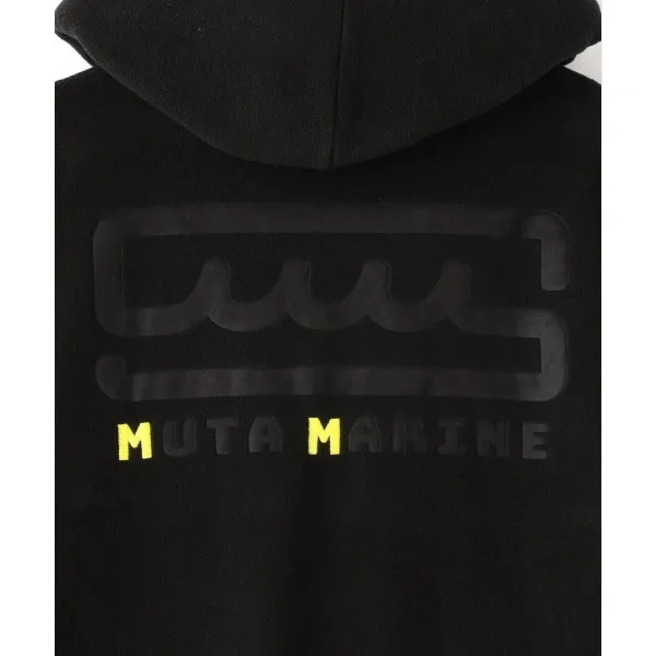 muta  |Pullovers Long Sleeves Plain Cotton Logo Hoodies