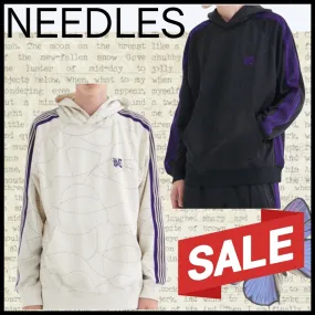 Needles  |Pullovers Street Style Long Sleeves Logo Hoodies