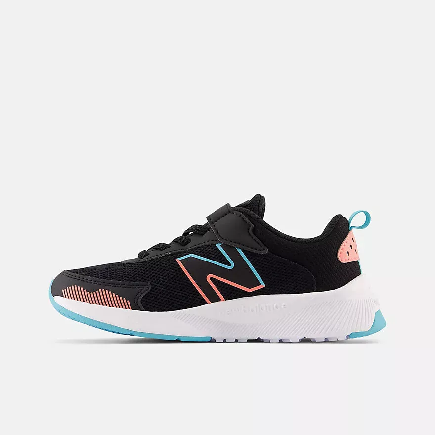 New Balance Black/Grapefruit Dynasoft 545 A/C Children’s Sneaker