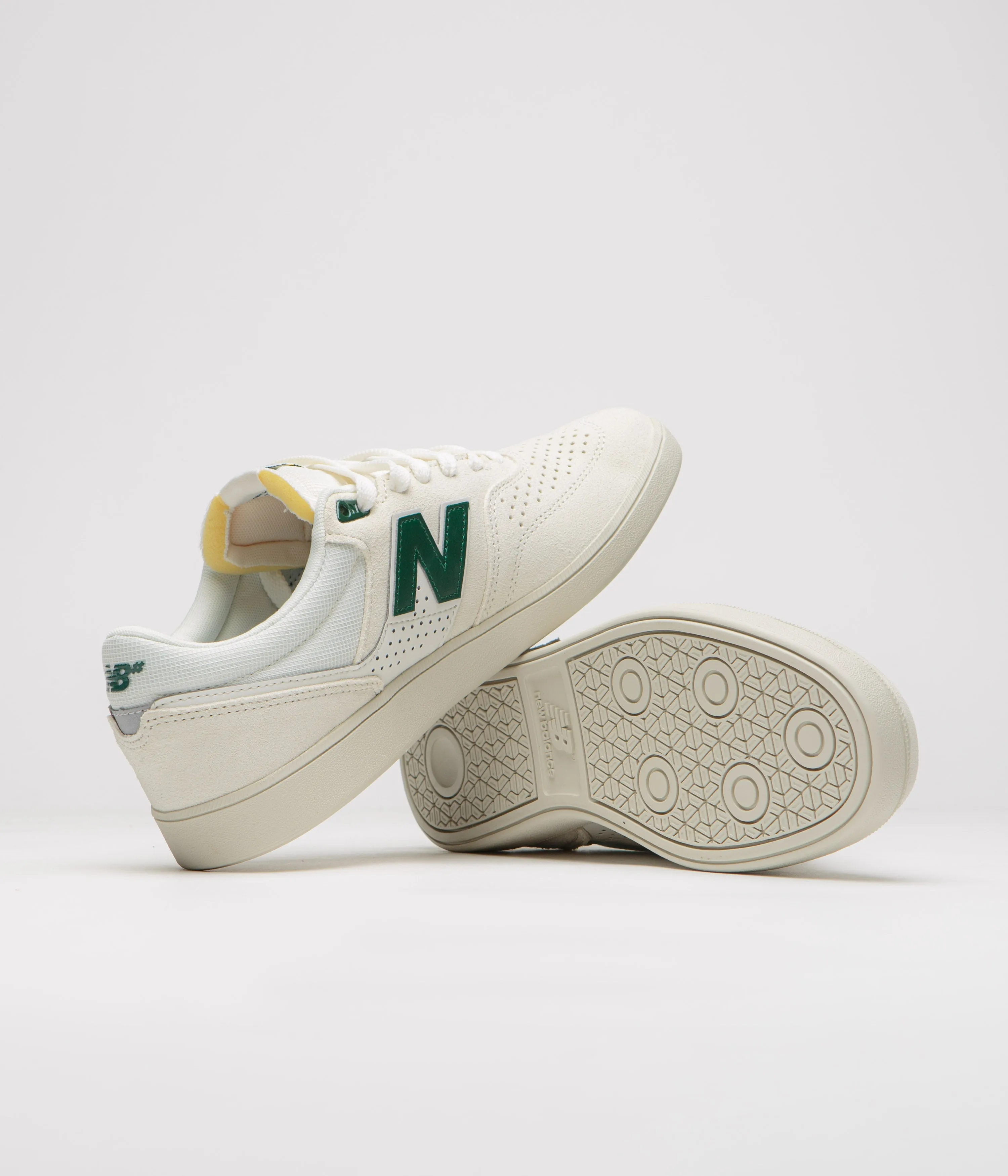 New Balance Numeric 508 Brandon Westgate Shoes - Sea Salt / Green