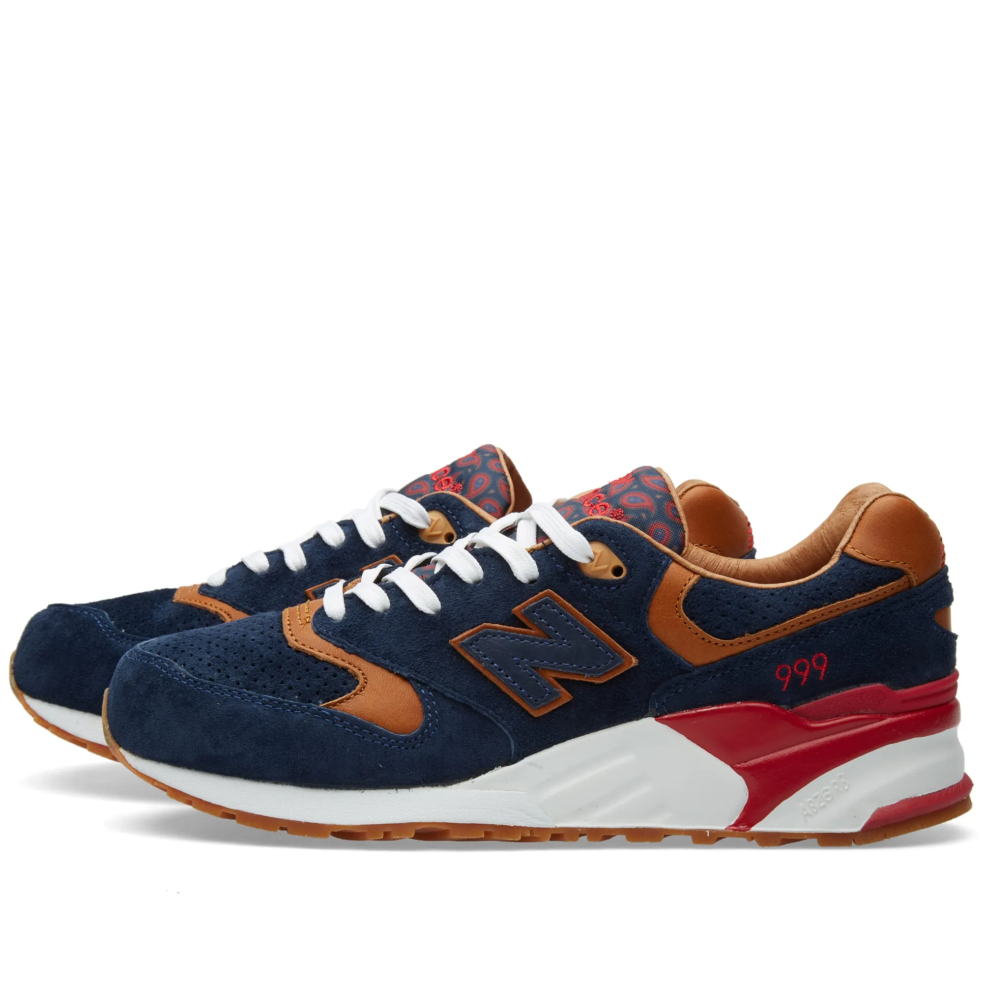 New Balance x Sneaker Politics ML999SP 'Case 999'Navy & Tan