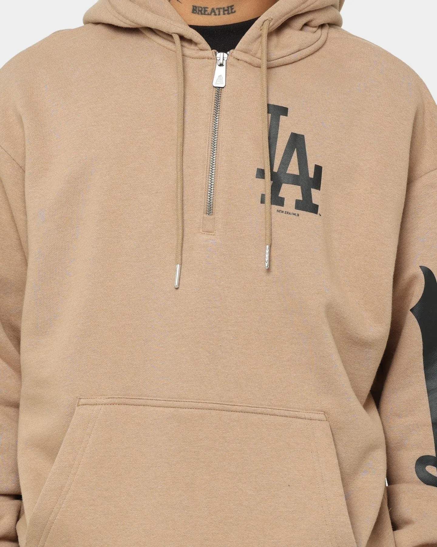 New Era  |Pullovers Long Sleeves Plain Cotton Hoodies