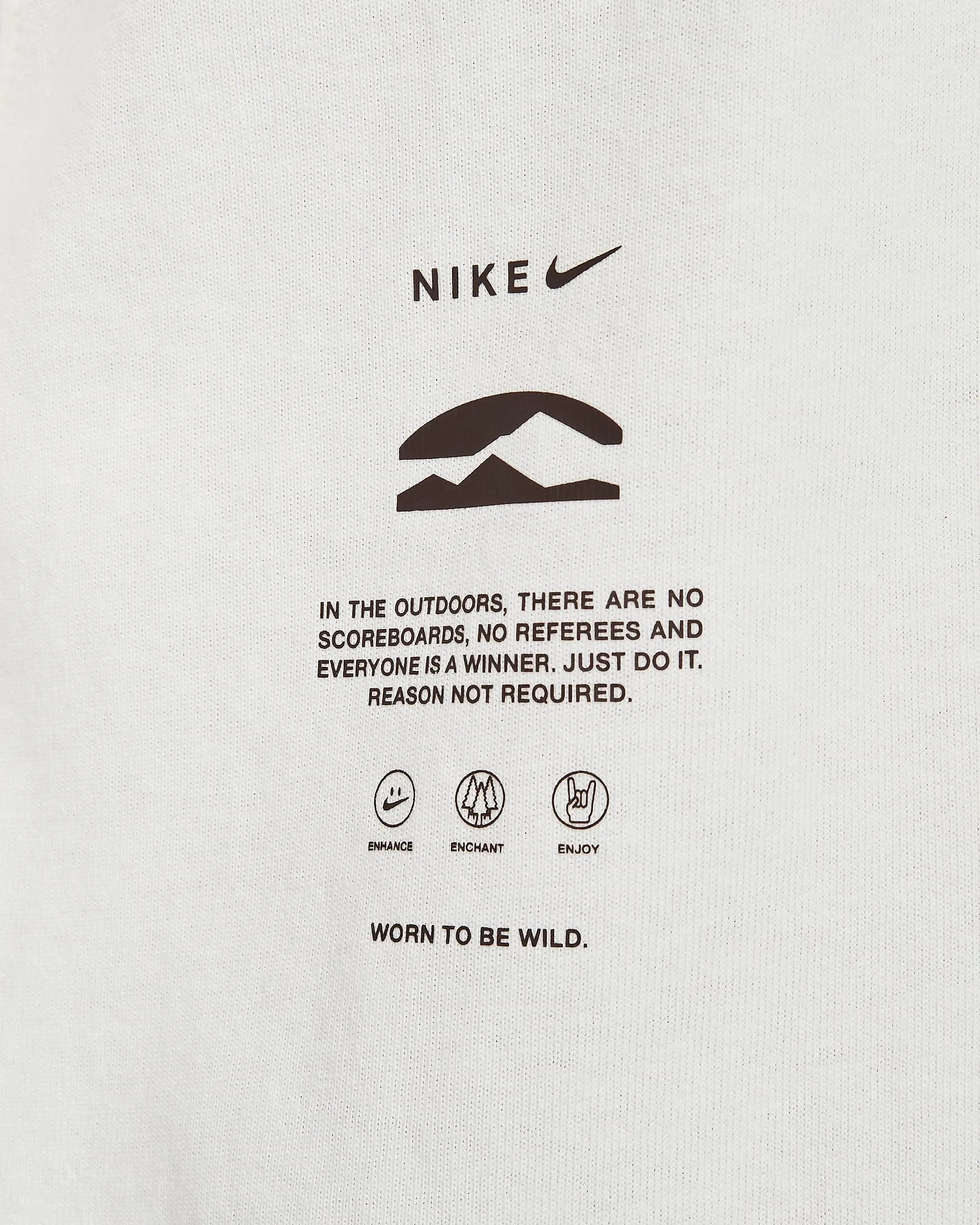 Nike  |Crew Neck Pullovers Street Style Long Sleeves Plain Cotton