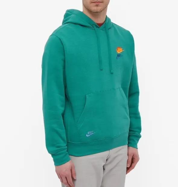 Nike  |Pullovers Long Sleeves Plain Cotton Logo Hoodies